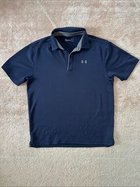 Under Armour Men’s Navy Polo Shirt